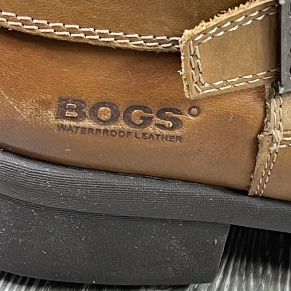 BOGS Waterproof Boho Gorpcore Leather Boots - Picture 6 of 11